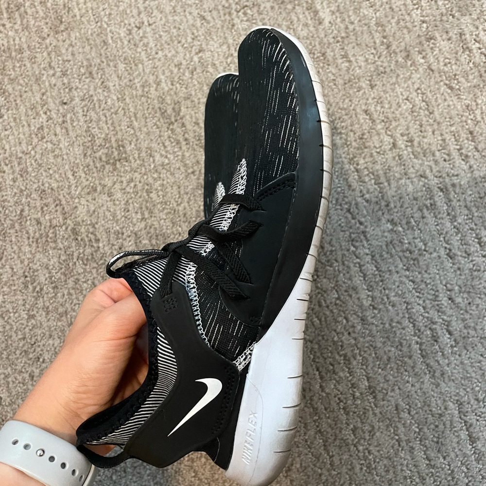 Black Nike shoes